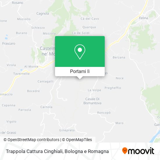 Mappa Trappola Cattura Cinghiali
