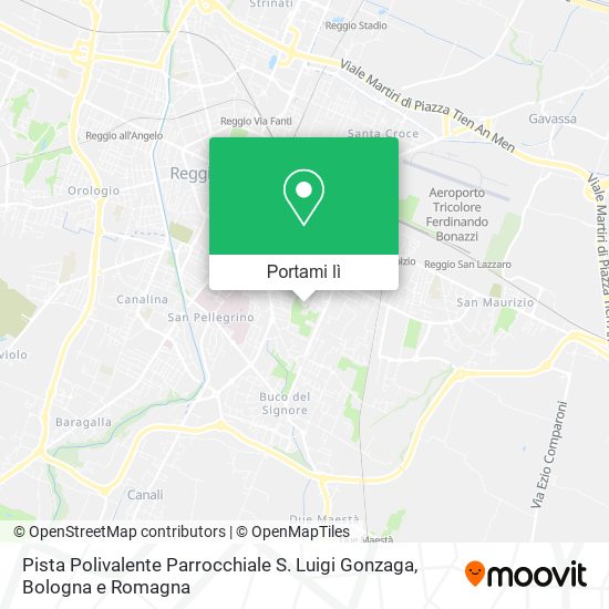 Mappa Pista Polivalente Parrocchiale S. Luigi Gonzaga