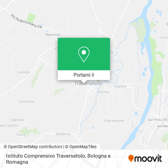 Mappa Istituto Comprensivo Traversetolo