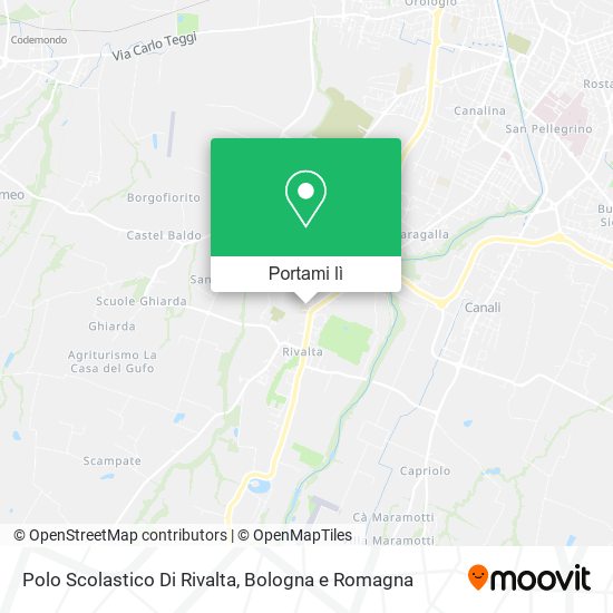 Mappa Polo Scolastico Di Rivalta