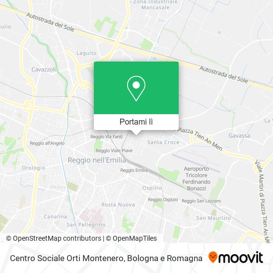 Mappa Centro Sociale Orti Montenero