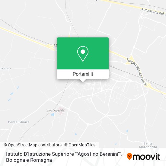 Mappa Istituto D'Istruzione Superiore ""Agostino Berenini""