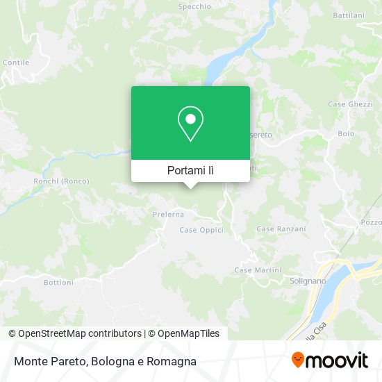 Mappa Monte Pareto