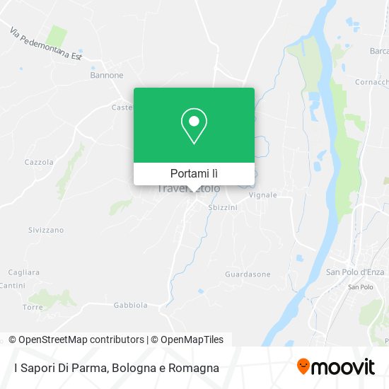 Mappa I Sapori Di Parma