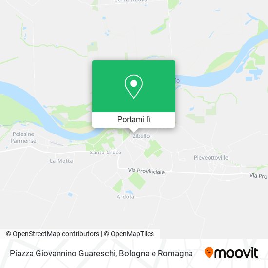 Mappa Piazza Giovannino Guareschi