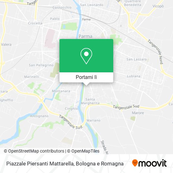 Mappa Piazzale Piersanti Mattarella