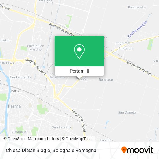 Mappa Chiesa Di San Biagio
