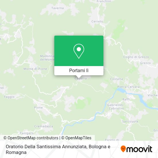 Mappa Oratorio Della Santissima Annunziata