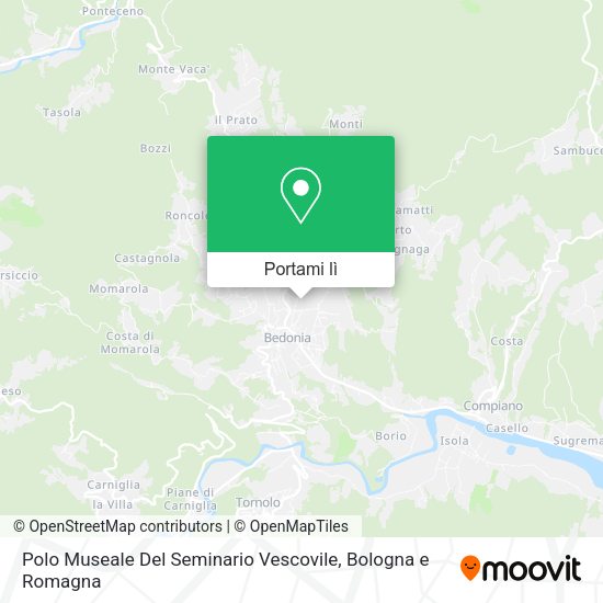 Mappa Polo Museale Del Seminario Vescovile