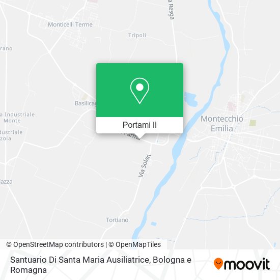 Mappa Santuario Di Santa Maria Ausiliatrice