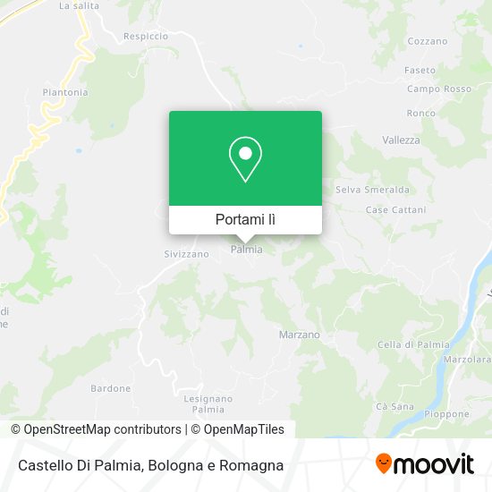 Mappa Castello Di Palmia