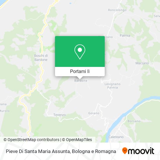 Mappa Pieve Di Santa Maria Assunta
