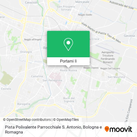 Mappa Pista Polivalente Parrocchiale S. Antonio