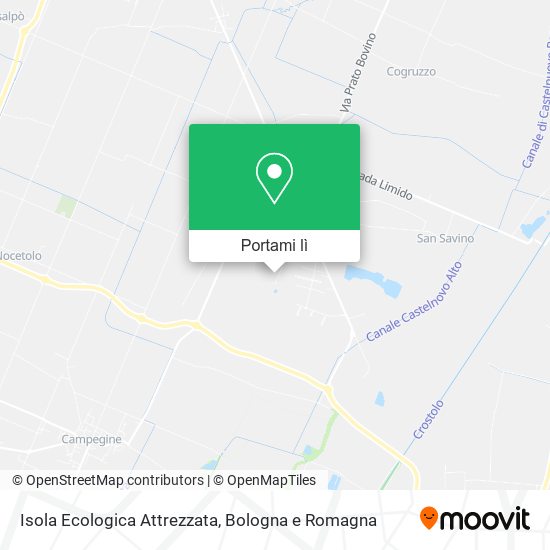 Mappa Isola Ecologica Attrezzata