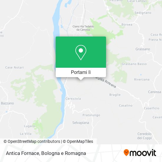 Mappa Antica Fornace