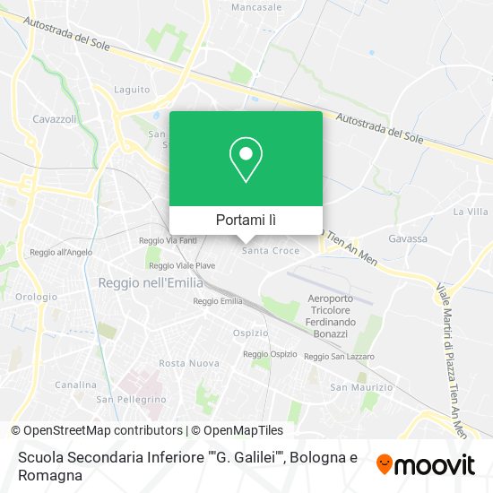 Mappa Scuola Secondaria Inferiore ""G. Galilei""