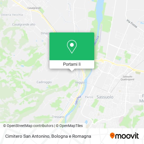 Mappa Cimitero San Antonino