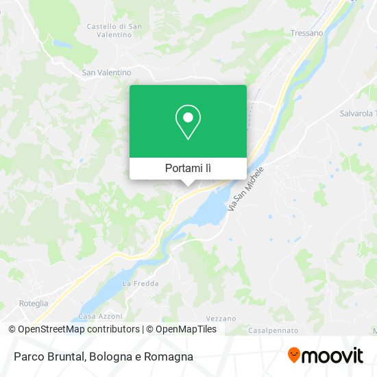 Mappa Parco Bruntal