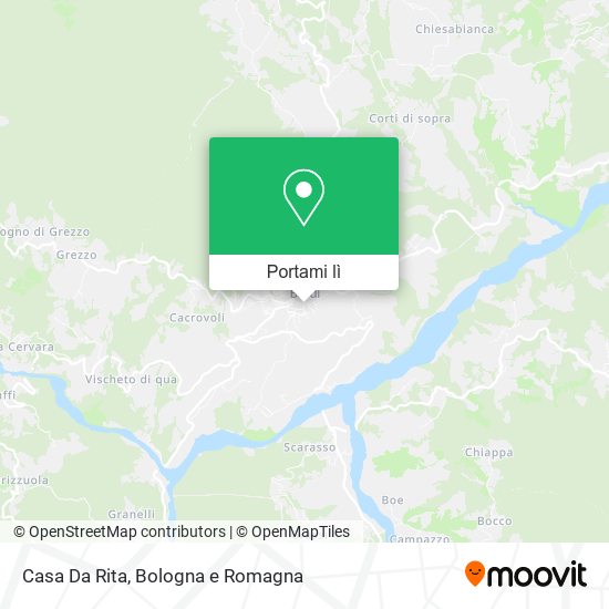 Mappa Casa Da Rita