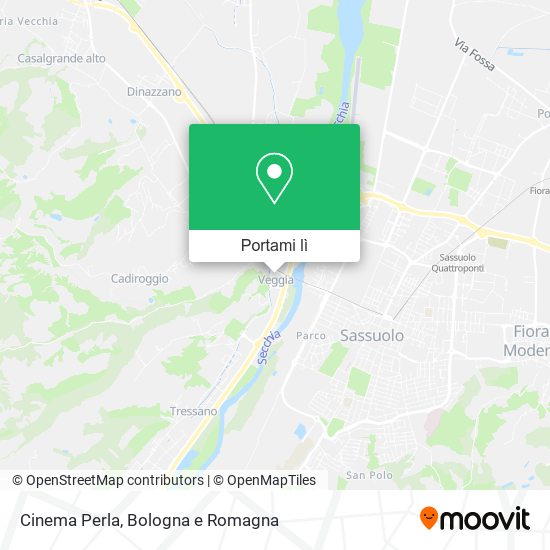 Mappa Cinema Perla