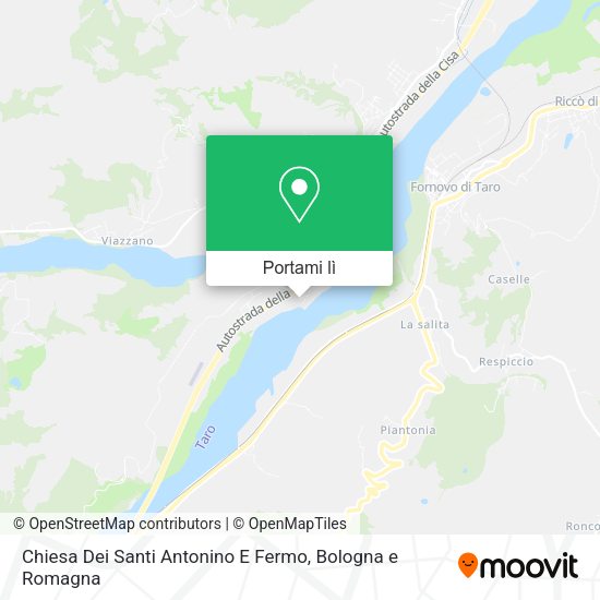 Mappa Chiesa Dei Santi Antonino E Fermo