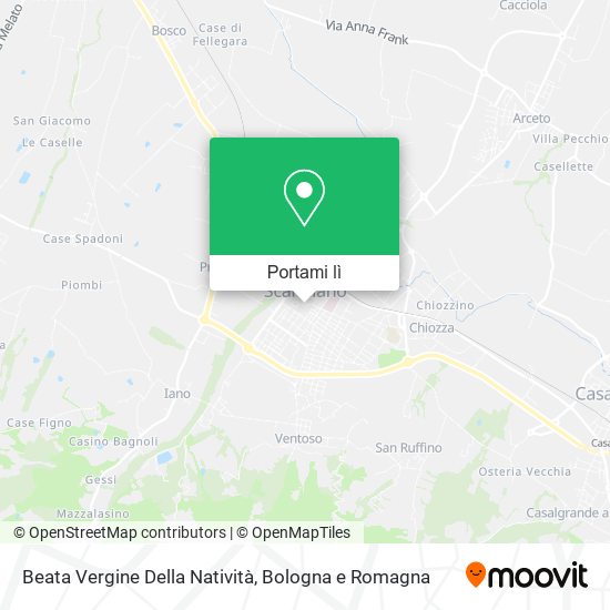 Mappa Beata Vergine Della Natività