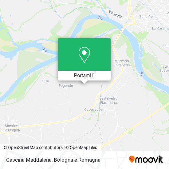 Mappa Cascina Maddalena