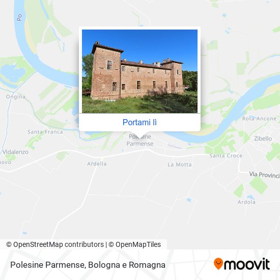 Mappa Polesine Parmense