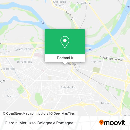 Mappa Giardini Merluzzo