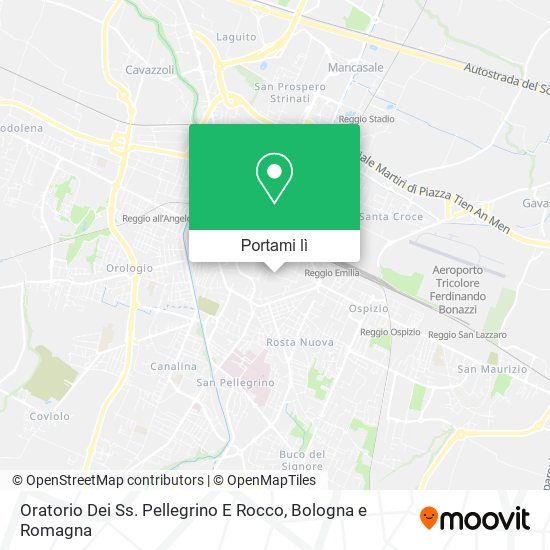 Mappa Oratorio Dei Ss. Pellegrino E Rocco