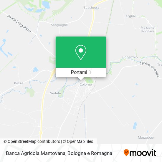 Mappa Banca Agricola Mantovana
