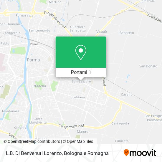 Mappa L.B. Di Benvenuti Lorenzo