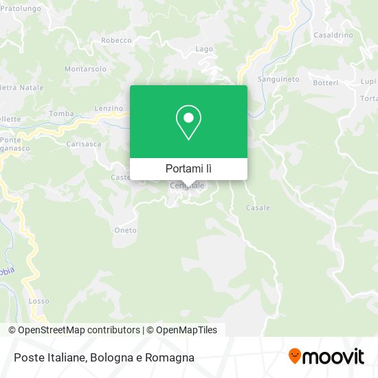 Mappa Poste Italiane