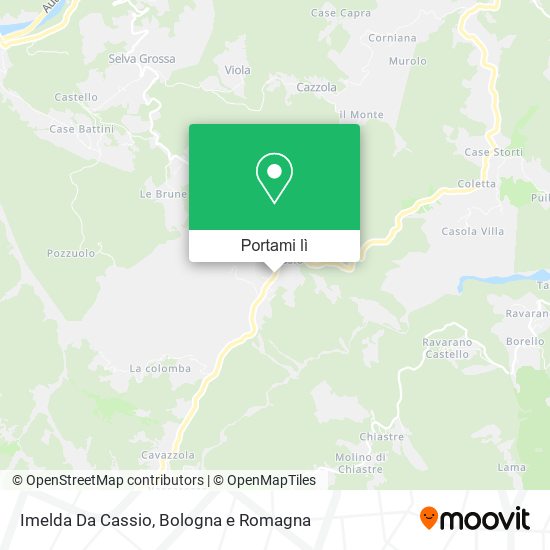 Mappa Imelda Da Cassio