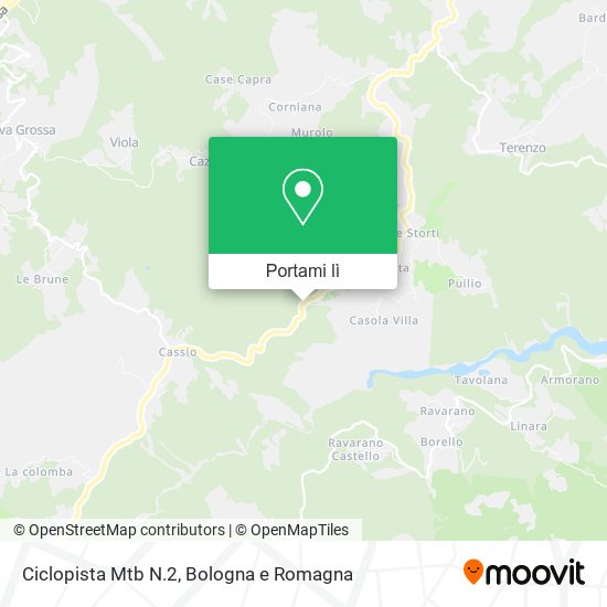 Mappa Ciclopista Mtb N.2