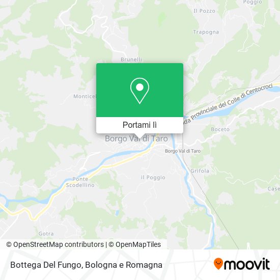 Mappa Bottega Del Fungo