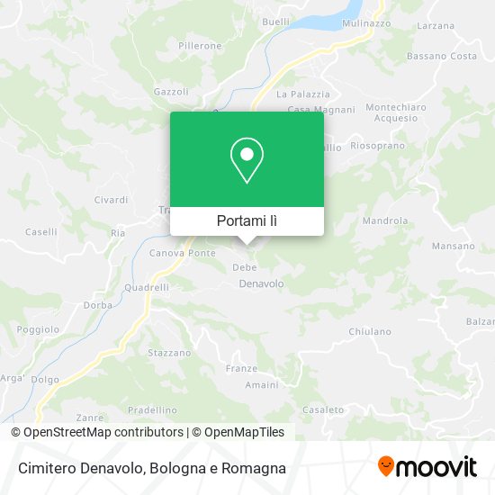 Mappa Cimitero Denavolo