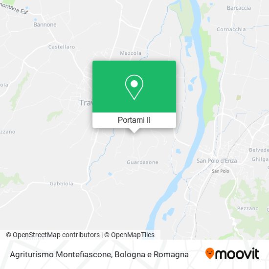 Mappa Agriturismo Montefiascone