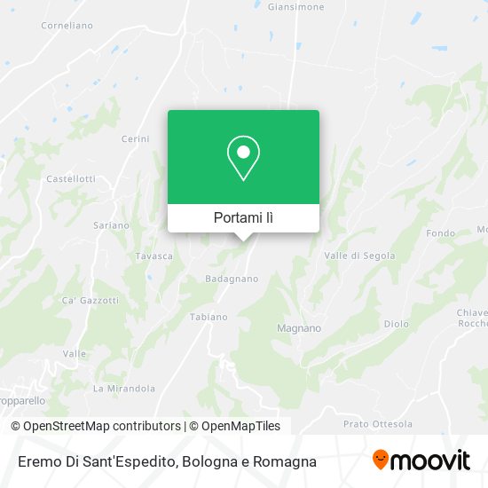Mappa Eremo Di Sant'Espedito