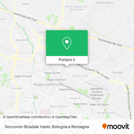 Mappa Soccorso Stradale Vanni