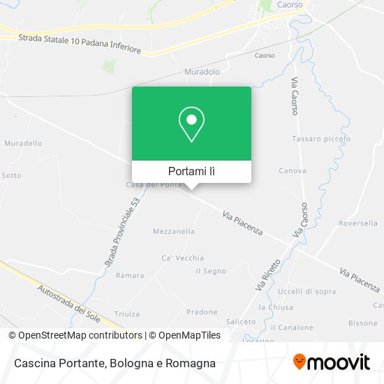 Mappa Cascina Portante