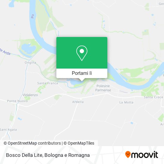 Mappa Bosco Della Lite