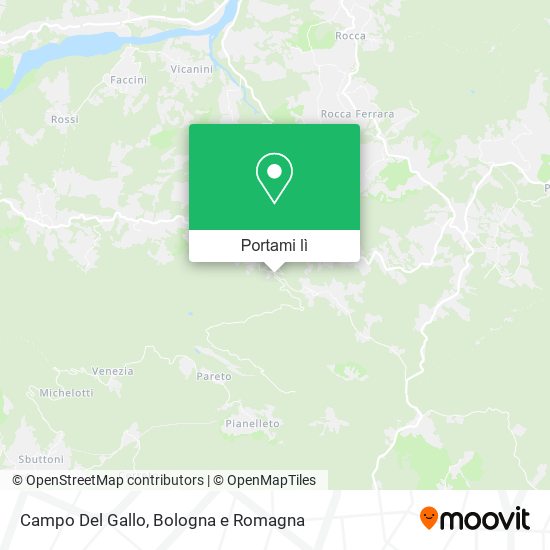 Mappa Campo Del Gallo