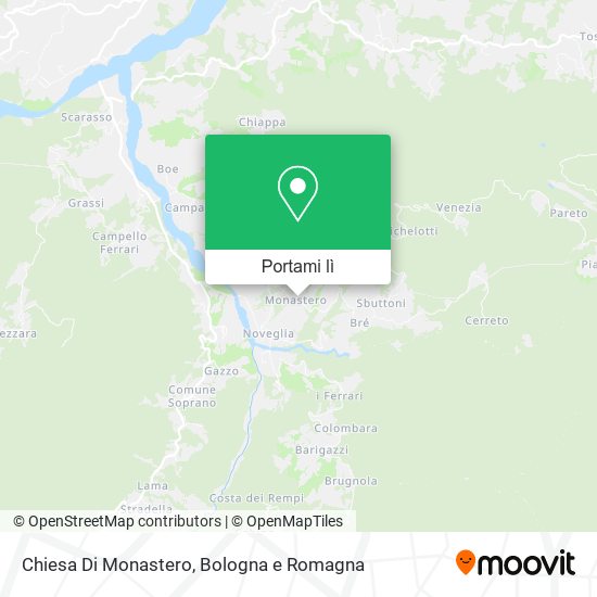 Mappa Chiesa Di Monastero