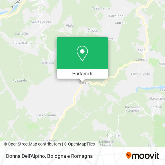 Mappa Donna Dell'Alpino