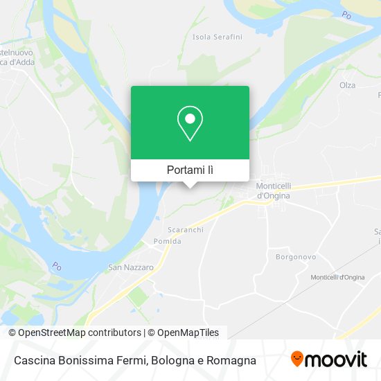Mappa Cascina Bonissima Fermi