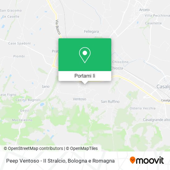 Mappa Peep Ventoso - II Stralcio
