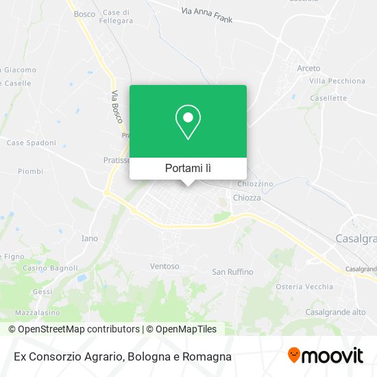 Mappa Ex Consorzio Agrario