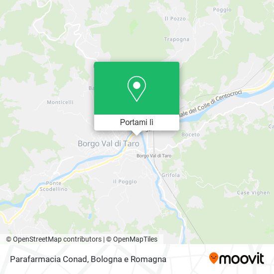 Mappa Parafarmacia Conad