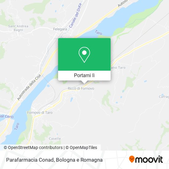 Mappa Parafarmacia Conad